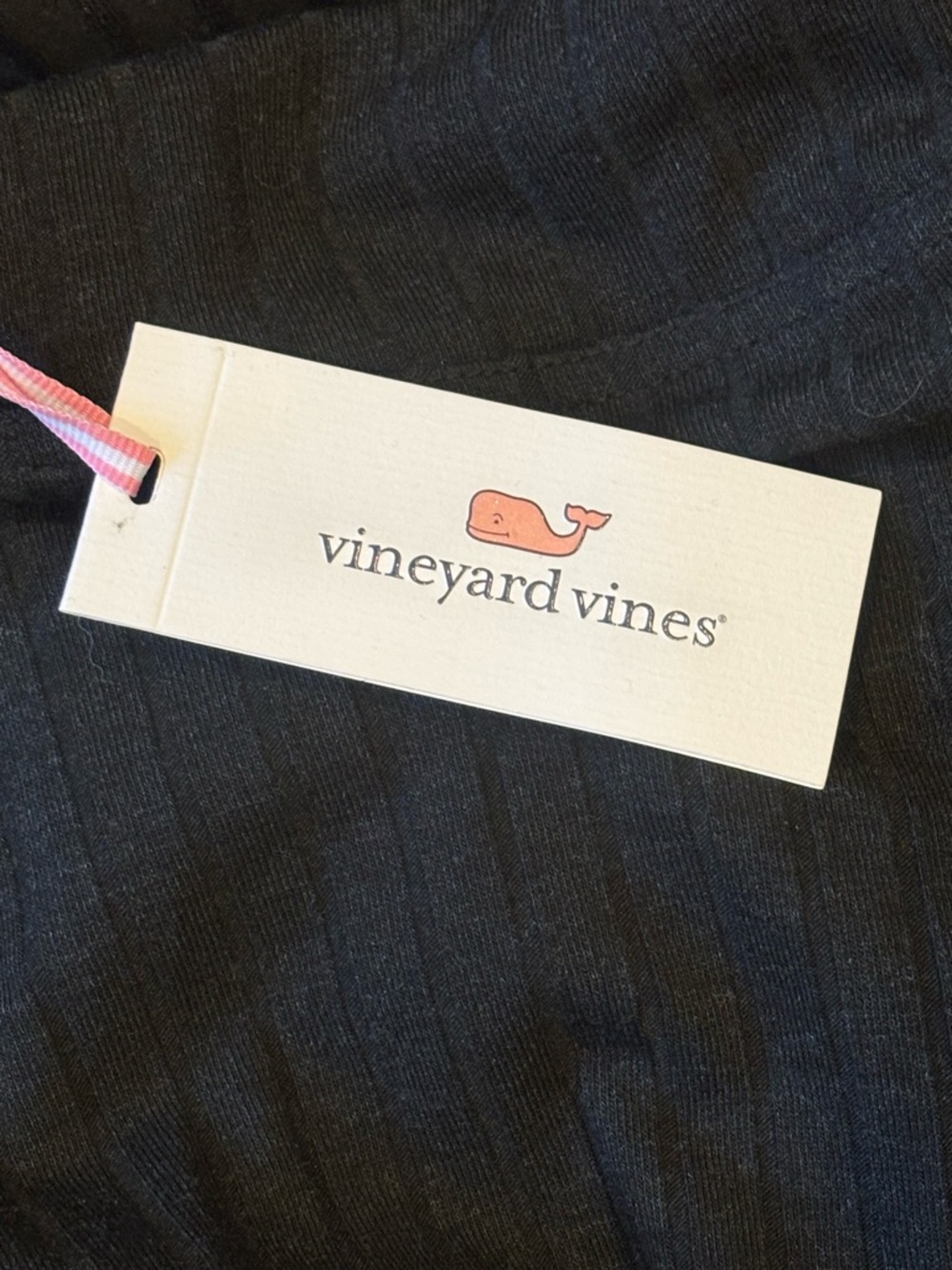 Vineyard Vines Charcoal Heather Ribbed Dreamcloth Pants - Picture 7 of 10